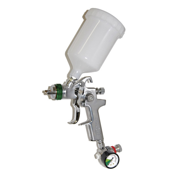 STAR SPRAY GUN & 600ML POT - GRAVITY FEED HVLP 1.9MM NOZZLE 